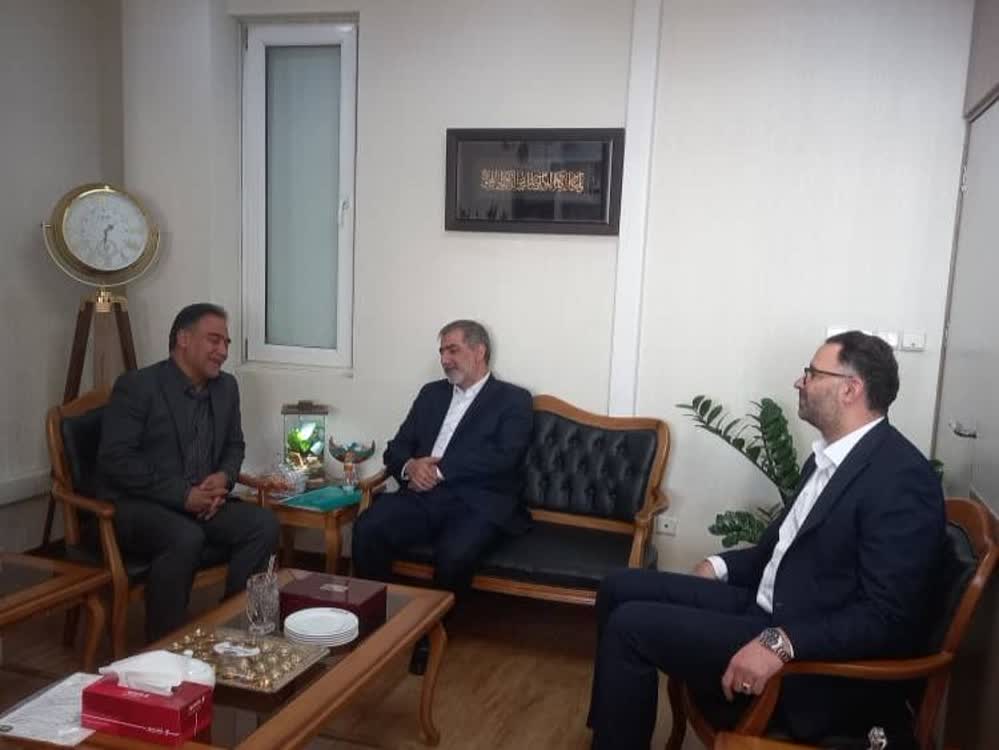 هم اندیشی شهردار طرقبه با معاونت اعتبارات و معاونت امور شهرداری های بانک شهر در تهران